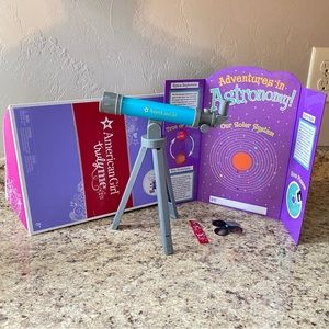American Girl Doll Science Fair Set Retired TM Truly Me Set Telescope & More